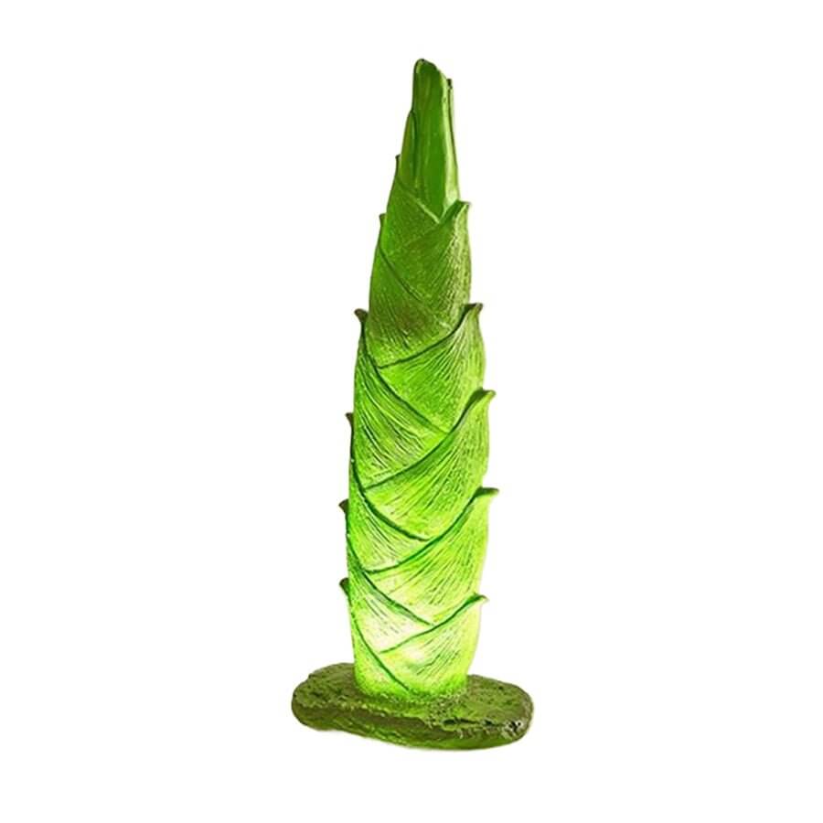 Solar Panda and Bamboo Garden LED Outdoor Lamp