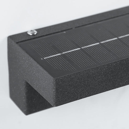 Contemporary Rectangle Weatherproof Stainless Steel Outdoor Wall Light