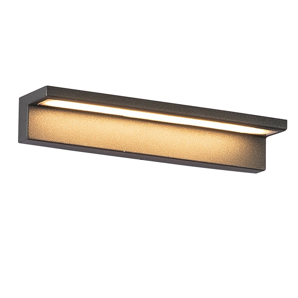Contemporary Rectangle Weatherproof Stainless Steel Outdoor Wall Light