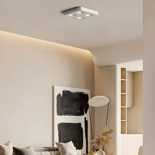 Square LED Anti Glare Flush Mount Ceiling Light