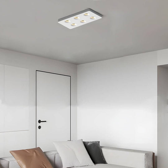 Square LED Anti Glare Flush Mount Ceiling Light