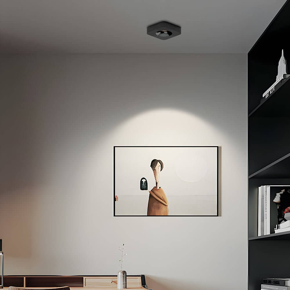 Square LED Anti Glare Flush Mount Ceiling Light