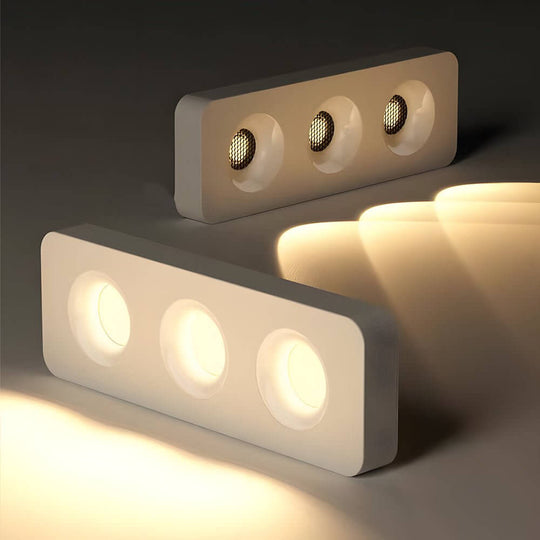 Square LED Anti Glare Flush Mount Ceiling Light