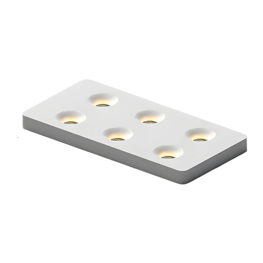 Square LED Anti Glare Flush Mount Ceiling Light