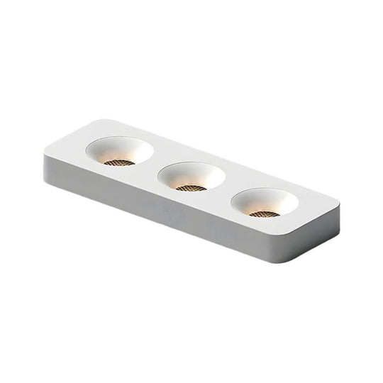 Square LED Anti Glare Flush Mount Ceiling Light