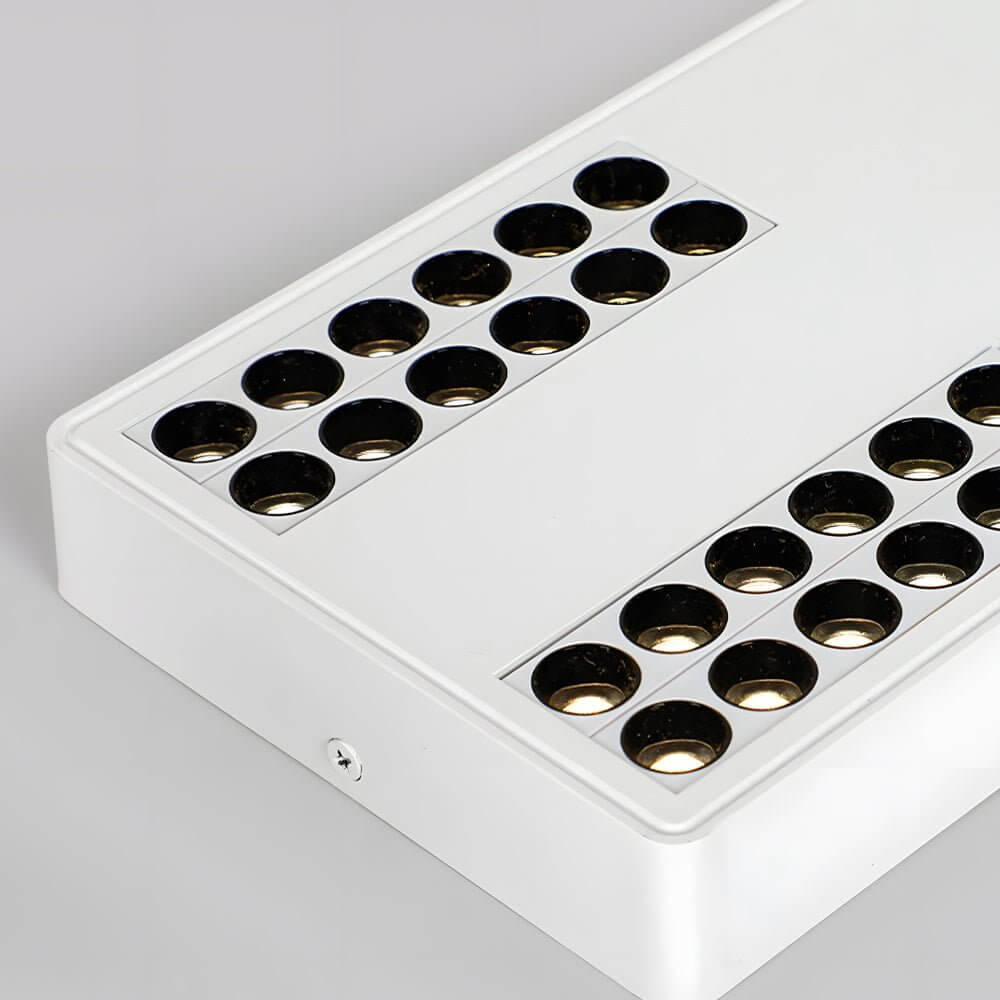 Square and Rectangular Aluminum LED Flush Mount Ceiling Downlight