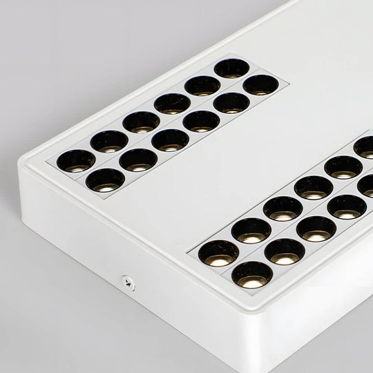 Square and Rectangular Aluminum LED Flush Mount Ceiling Downlight