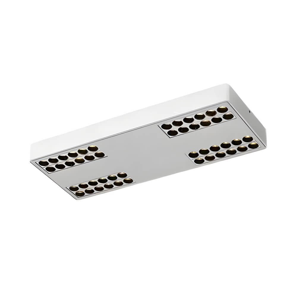 Square and Rectangular Aluminum LED Flush Mount Ceiling Downlight