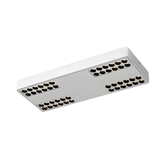 Square and Rectangular Aluminum LED Flush Mount Ceiling Downlight