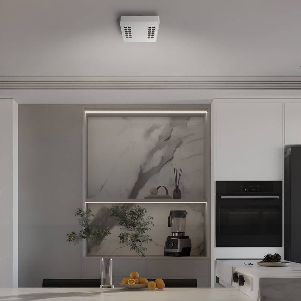 Square and Rectangular Aluminum LED Flush Mount Ceiling Downlight