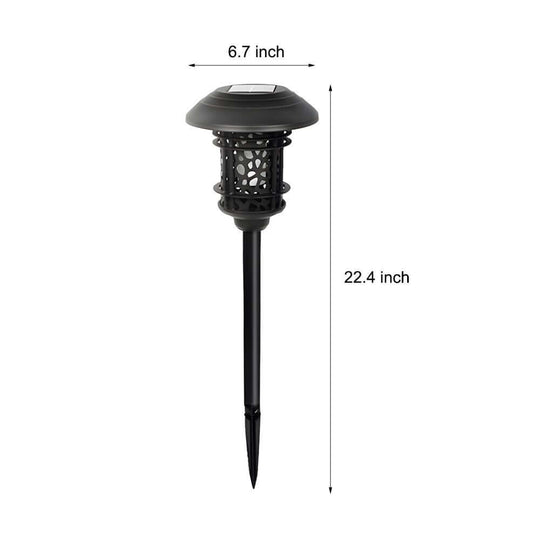 Solar Black Flame Effect Pathway Stake Light