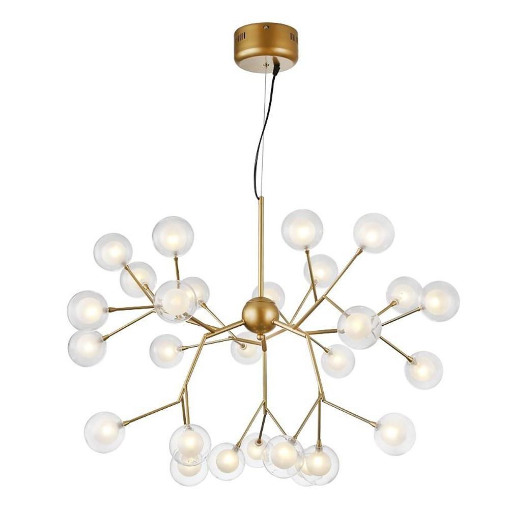 Artistic Branches Glass LED Modern Chandelier