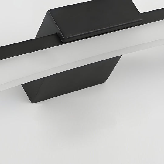 Ultra-Sleek Curved Linear LED Bathroom Vanity Light