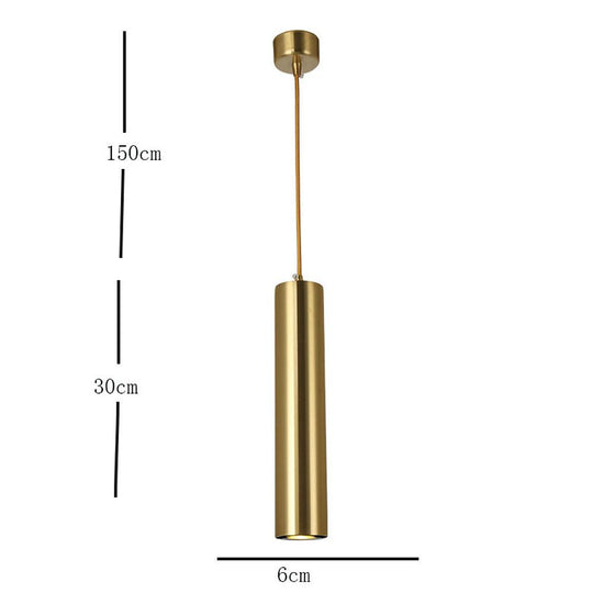 Unique Elongated Linear Metal Industrial Kitchen Island Pendant Light