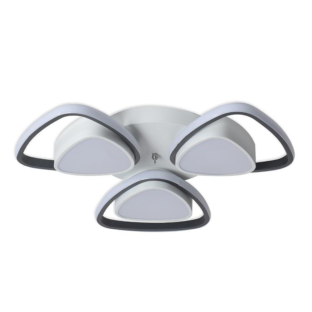 Unique Geometric LED Metal Flush Mount Ceiling Light