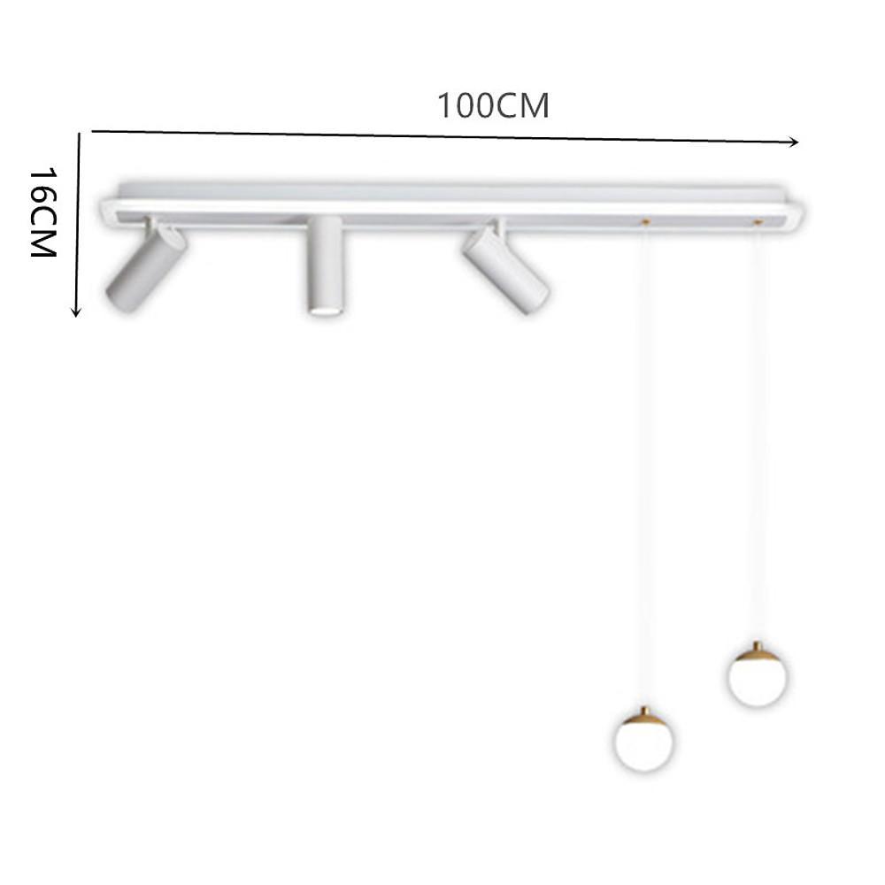 Modern Blending Flush Mount and Pendant LED Ceiling Light – Kitchen Island