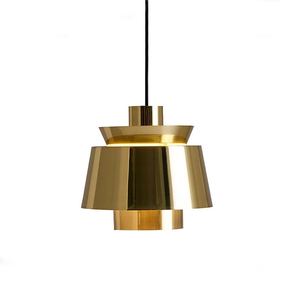Creative Cylindrical Electroplated Metal LED Modern Pendant Light