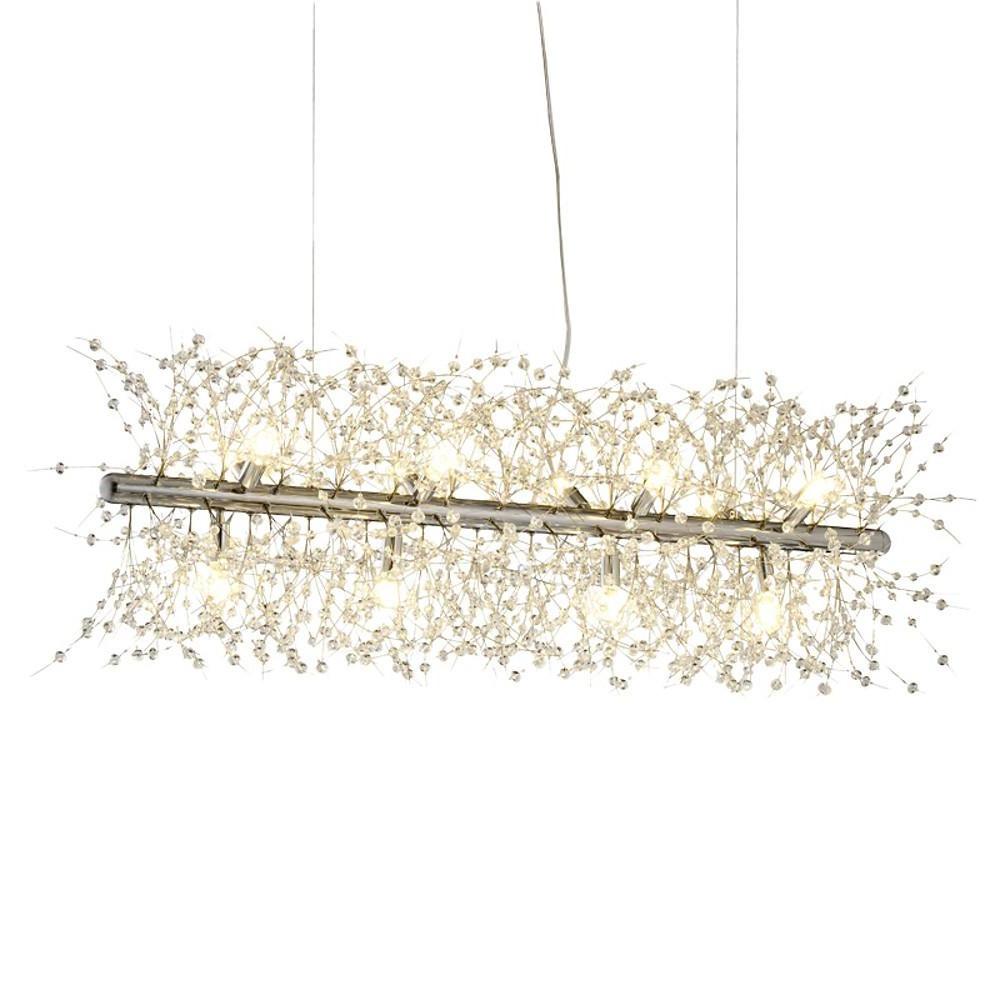 Dazzling Crystal LED Modern Chandelier – Pendant Hanging Lamp