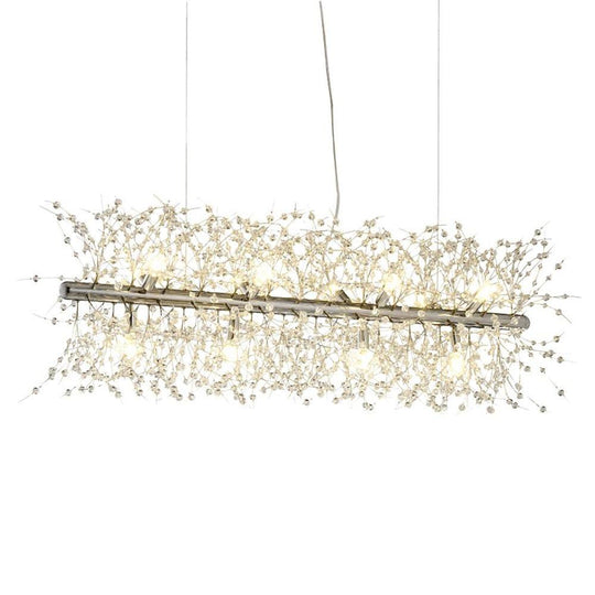 Dazzling Crystal LED Modern Chandelier – Pendant Hanging Lamp